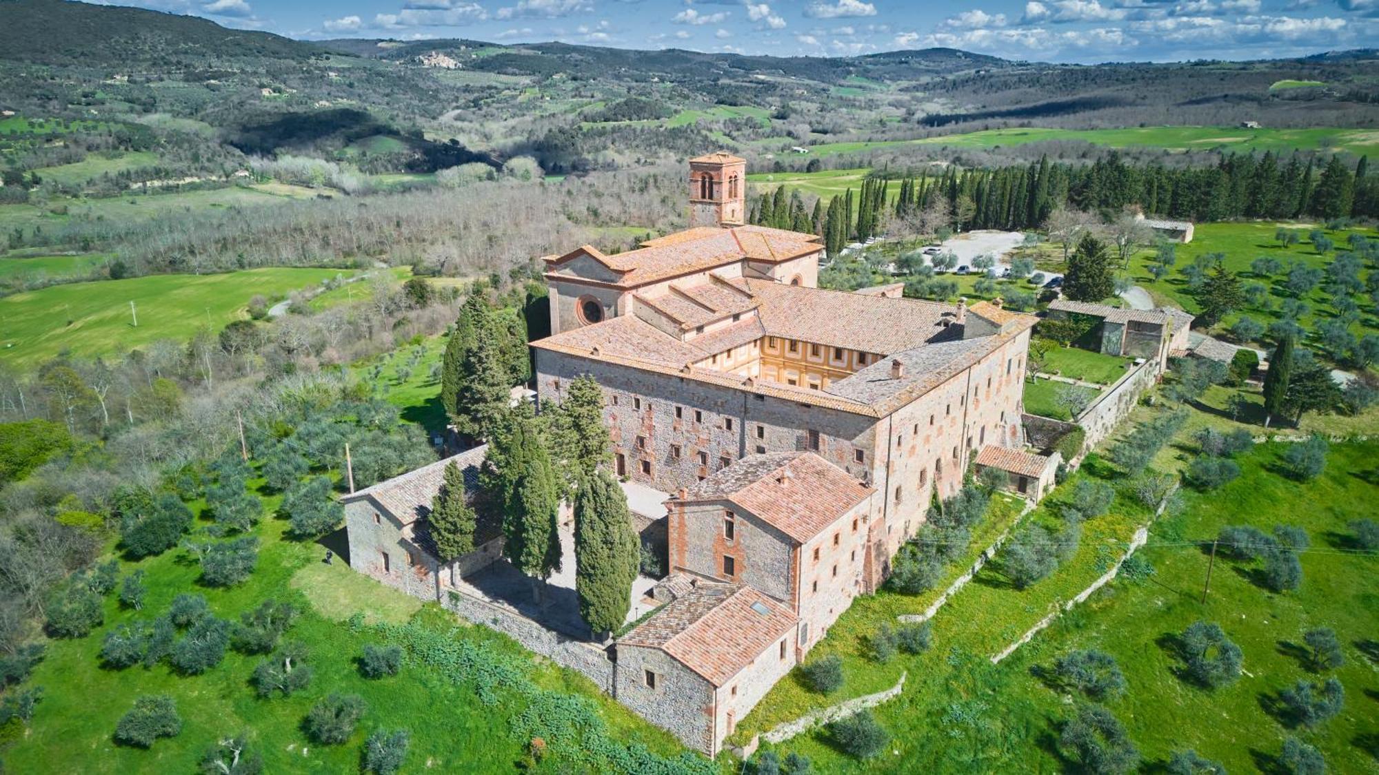 Villa Monastero Sant'Anna In Camprena Pienza Exterior foto